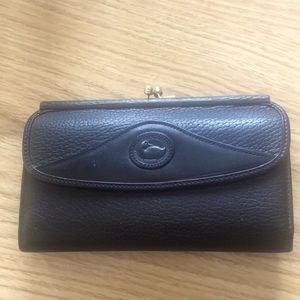 Vintage Dooney & Bourke leather wallet